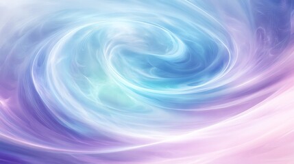 Fototapeta premium Swirling pastel vortex, abstract art