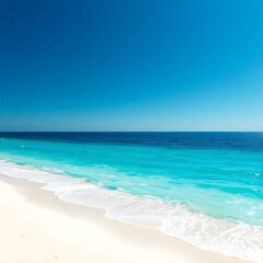 Fototapeta premium Sea wave and blue sky