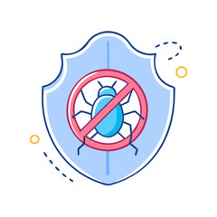 antivirus icon, antivirus vector illustration-simple illustration of antivirus, perfect for antivirus logos and icons