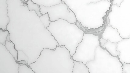 Obraz premium Monochrome Cracked Marble Texture