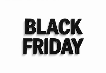 Fototapeta premium Black Friday Promotions Captivate Shoppers With Endless Deals and Excitement. Generative AI