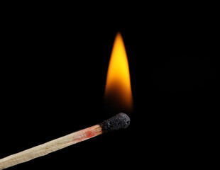 Burning match