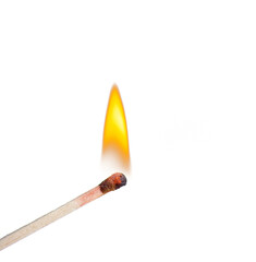Burning match