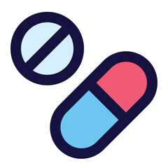 medicine icon for illustration