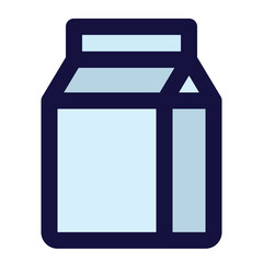 milk icon for illustration