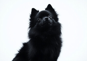 Obraz premium Cute dog photo, pet dog close-up