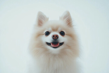 Obraz premium Cute dog photo, pet dog close-up