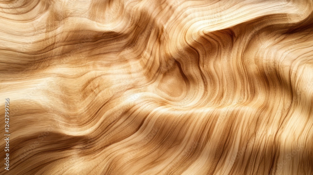 Aufkleber abstract wood grain texture swirling pattern