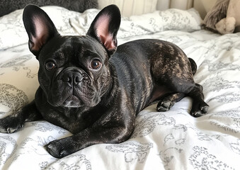 Cute dog photo, pet dog close-up