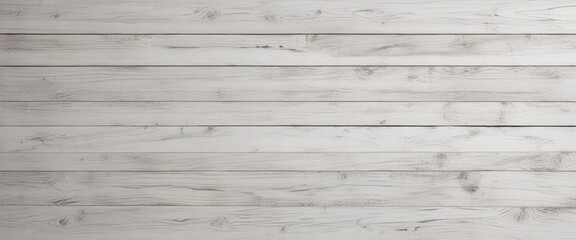 Obraz premium White wooden plank with light gray weathered wood grain, texture, white