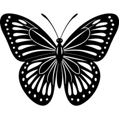 butterfly silhouette vector
