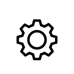Gear logo vector icon