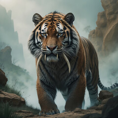 Fototapeta premium Prehistoric animals