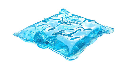 Fototapeta premium injury ice pack for relief isolated on white background 