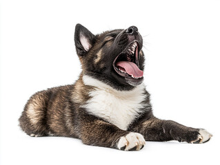 Obraz premium Cute dog photo, pet dog close-up