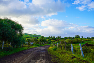 Roads of Rapa Nui, Easter Island, Chile