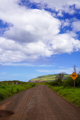 Roads of Rapa Nui, Easter Island, Chile