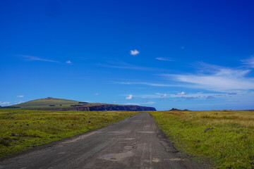 Roads of Rapa Nui, Easter Island, Chile