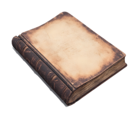 An instruction manual, isolated on a white background