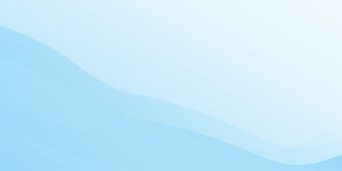 White wavy glowing lines on a blue background. Futuristic digital high-technology pattern design abstract simple