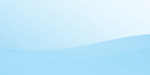 White wavy glowing lines on a blue background. Futuristic digital high-technology pattern design abstract simple art