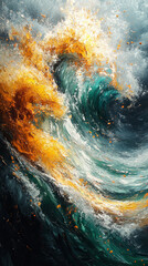 Abstract background. Design element for graphics artworks.