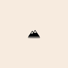 camping icon flat vector design. 