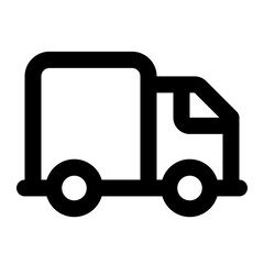 truck icon for illustration