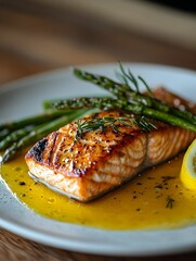 jedzenie, kuchnia, kulinaria, smak, restauracja, szef kuchni, fine dining, zdrowa żywność, gotowanie, plating, elegancja, drewniany stół, estetyka, fotografia kulinarna, danie główne, warzywa, dieta, 