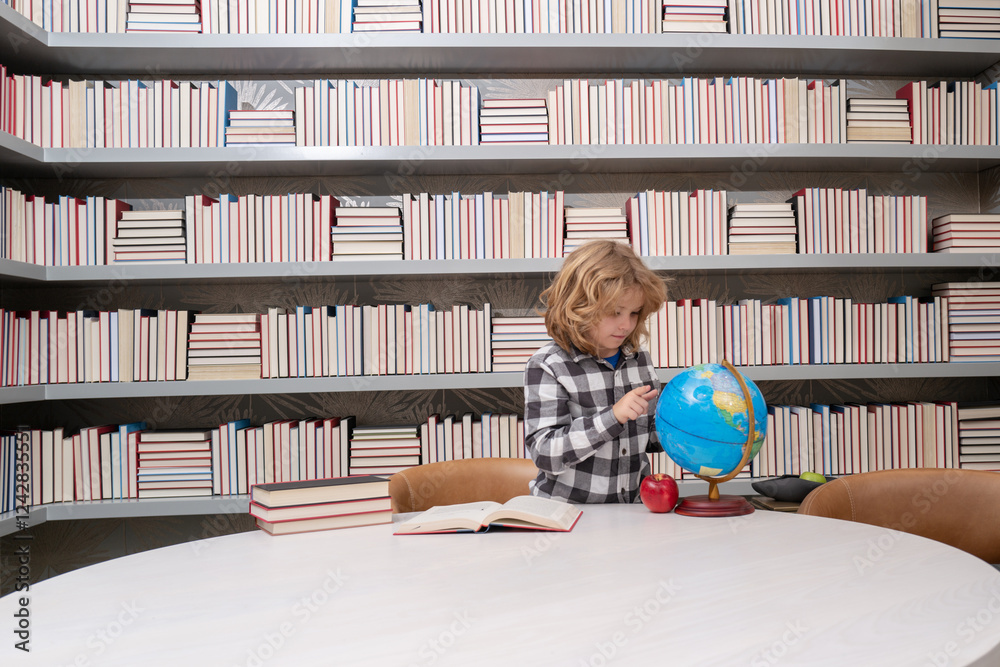 Poster school and students in classroom. education kids. child pupil student in the school class. studying 