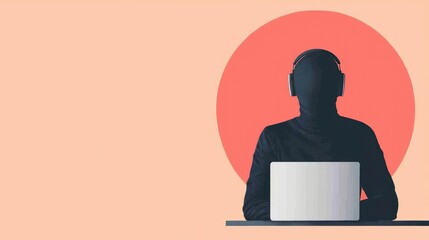 Digital transformation cybersecurity concept. Cyber awareness campaigns, engaging visuals, flat design illustration