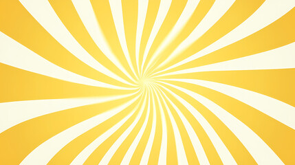 Bright yellow spiral pattern creating a dynamic visual effect. Generative AI