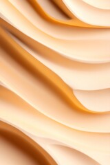 Soft wave patterns in warm shades of yellow create a serene backdrop. The gentle undulations add depth while leaving a clear central space ideal for text placement