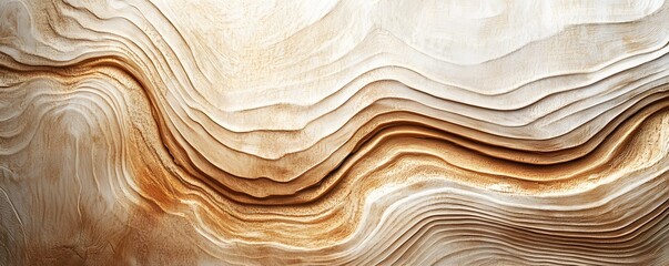 Abstract Wood Grain Swirling Pattern Texture