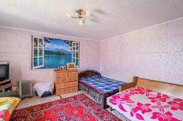 interior apartment room rare not modern simple design 70s 80s 90s