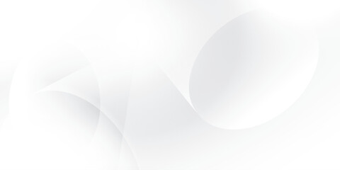 Abstract  white and gray color, modern design stripes background with curve lines. Vector illustration.
