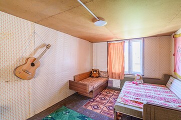 interior apartment room rare not modern simple design 70s 80s 90s