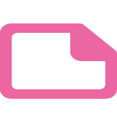 File Mini icon logo design