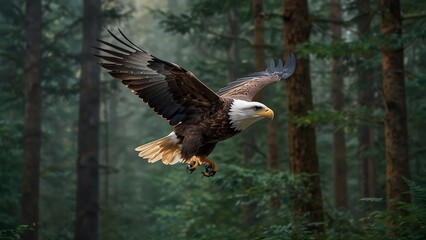 eagle in flight