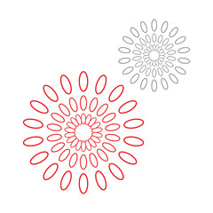 abstract flower background