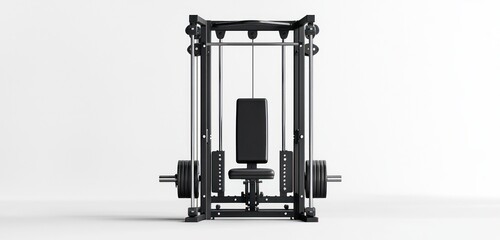 Advanced weight machine offering flexibility for comprehensive training.
