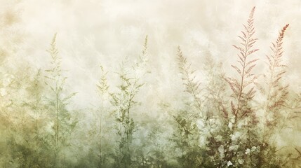 Fototapeta premium Hand-crafted collages blend natural textures, hand-drawn elements, and earthy tones for a cozy, nostalgic feel. Ideal for art, posters, or packaging that evokes nature and craftsmanship.