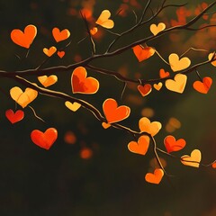 autumn leaves background