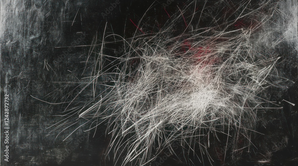 Poster abstract scratched surface texture dark background