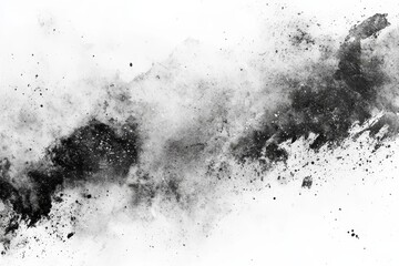 Black ash explosion texture background design