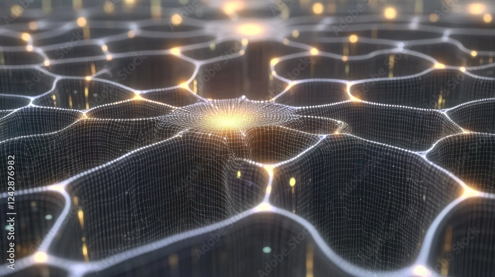 Poster Abstract Digital Network Grid Structure