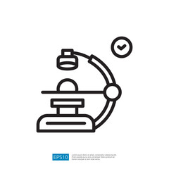 Microscope Used For Scientific Research And Educational Purposes In A Modern Laboratory Setting