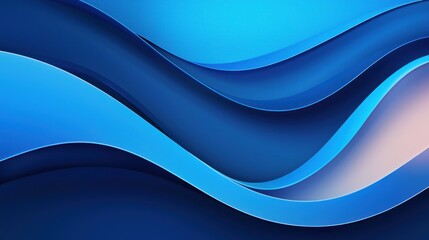 Obraz premium Abstract Blue Wave Background Texture