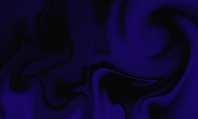Mystic Deep Ink Blue Swirl Background