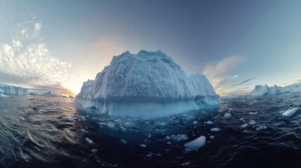 Virtual Reality 360° Arctic Iceberg Adventure